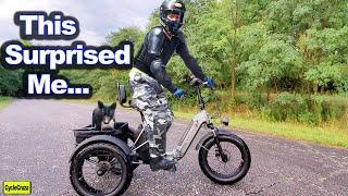 This Electric Trike Can Go OFF-ROAD | Puckipuppy Husky Plus Electric Tricycle Review