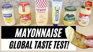 MAYONNAISE TASTE TEST! | Is this the World's BEST Mayo? | Hellmann's & Best Foods versus the World..