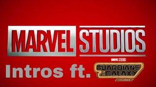 Every Marvel Studios Intro ft. Guardians of the Galaxy Vol. 3