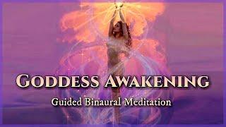 Awaken Your DIVINE FEMININE ENERGY Guided Binaural Meditation to Activate Your Inner GODDESS