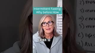 Intermittent Fasting: Why before How #menopause #intermittentfasting #agingwoman