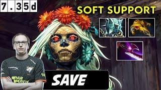 Save Muerta Soft Support - Dota 2 Patch 7.35d Pro Pub Gameplay