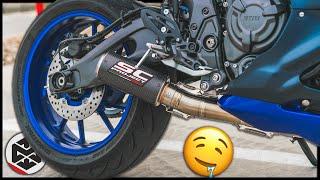 IT'S ALIVE! [Yamaha R7 SC Project CR-T Exhaust Test Ride]