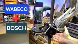 WABECO Bohrständer + BOSCH Bohrmaschine