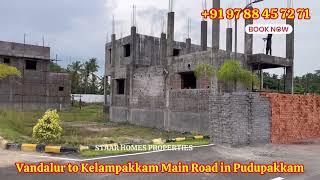 Kelambakkam residential plots for sale in Pudupakkam #chennai #plots #villa #onroadplots #staarhomes