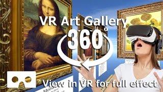 360 Video - Art Gallery Video  -  4K Virtual reality video, use VR Headset for best effect