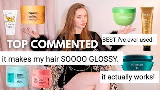 THESE Hair Masks are recommended the MOST.