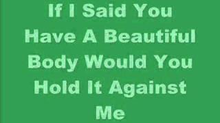 If I said you had a beautiful body lyric video Bellamy Brothers