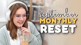 September Monthly Reset | Content Planning, Etsy, Books + More 