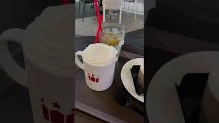 부산 광안리 카페, 광안대교 뷰 감상하기 좋은 HOLLYS COFFEE 할리스 커피 Gwangalli Cafe / CAFE VLOG #shorts