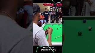 QUE JOGADA FOI ESSA DO BAIANINHO ?  #sinuca #sinucando