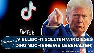 USA: Trump will Tiktok-Verbot verhindern! Designierter Präsident bittet Oberstes Gericht um Aufschub