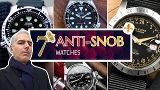 7 ANTI SNOB watches below $500