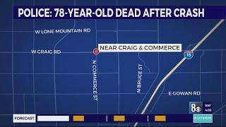 78-year-old dead after crash near Craig Ranch Regional Park