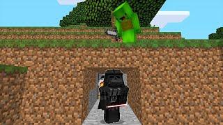 Star Wars Speedrunner VS Hunter in Minecraft