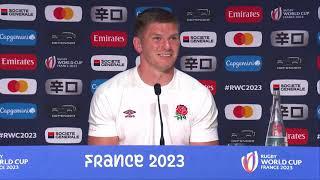 RWC 2023 | 3rd. Place | ARG 23-26 ENG | England Press Conference