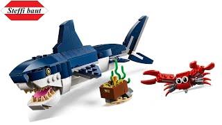 LEGO Creator 31088 Deep Sea Creatures unboxing & speed build