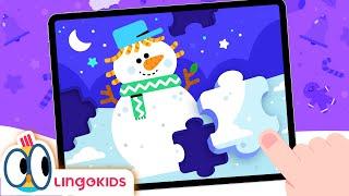 Christmas Puzzle Challenge!  | Holiday Fun for Kids | Lingokids Games