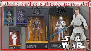 Black Series Reveals! Commander Bacara, Commando Droid, Farmboy Luke & More!