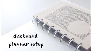 Setting Up My First Discbound Planner + LV Desk Agenda | Cloth & Paper Stationary Haul