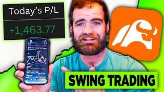 This Swing Trading Strategy Made +$1,463.77 | Swing Trading Beginners Guide 2024