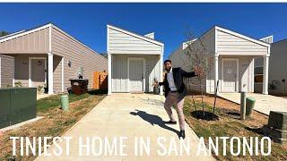 INSIDE THE TINIEST HOME FOR SALE IN SAN ANTONIO TEXAS