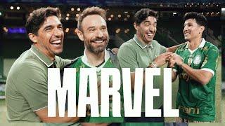 RESENHA DE ABEL FERREIRA COM ATORES DA MARVEL