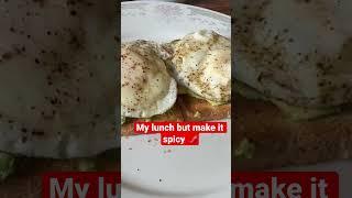 Easy at home lunch *but spicy*