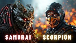 Samurai Predator vs. Scorpion: Clash of Legends