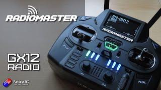 R/C News:  Radiomaster GX12 Customisable ELRS Radio (with both 2.4Ghz, 900Mhz and Gem-X support!)