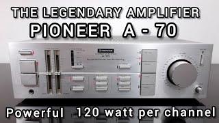 Legendary stereo amplifier pioneer a-70 @maxvintage about in hindi ((whatsapp 9829291883))