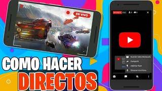  COMO TRANSMITIR EN VIVO EN YOUTUBE SIN TENER 1000 SUSCRIPTORES.