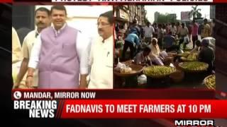 Maha CM to meet protesting farmers today - The News
