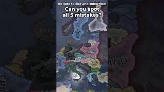 HOI4 SPOT All 5 Mistakes! #shorts #hoi4