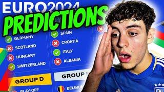 My EURO 2024 *EARLY* Predictions!