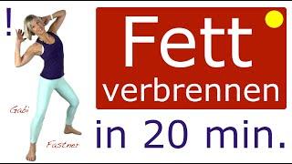 ️Fett verbrennen in 20 min. | effektives KraftAusdauer-Workout | ohne Geräte, im Stehen