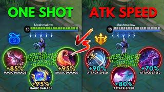 Aamon One Shot Build vs Aamon Attack Speed Build