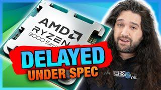 AMD Delays Ryzen 9000: “Did Not Meet Quality Expectations”