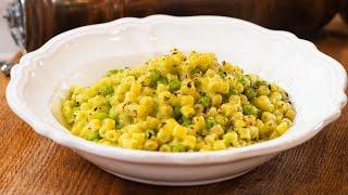 Creamy Peas Pasta - A Fall Recipe