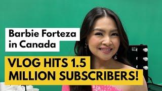 Barbie Forteza excited about her Canada experience with Sparkle; shares vlog with Kim Chiu