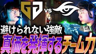 【名勝負】プレイオフに向けて避けられない強敵、真価を発揮するチームの底力【VCT2024:Pacific Stage2 Super Week Day3 - GEN vs TS】