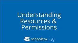 Resources & Permissions - LMS Tools