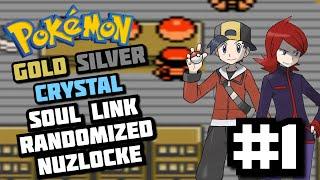 IT BEGINS! Pokemon G/S/C Trio Soul Link Randomizer Nuzlocke: Episode 1