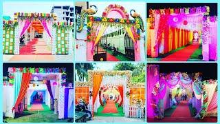 Top 30 Latest Wedding Gate Decoration  2023 | flower gate design | Sagar Tent House | Video part - 8