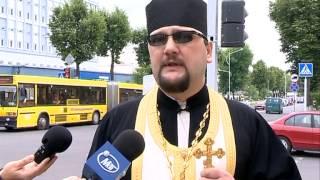 Освящение перекрестков в Молодечно