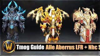 Tmog Guide: Alle Aberrus LFR + Nhc Set ohne Raid einfach erhalten!