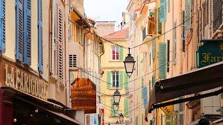 Walk in CANNES, local market, old town, beach and more! What to do in Cannes and what to see!