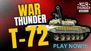 T-72 RUSSIAN MAIN BATTLE TANK!|WAR THUNDER MOBILE| best gameplay!