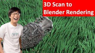 Beginner's guide: Blender Rendering with 3D Scanned Models