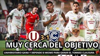 UNIVERSITARIO HACE HISTORIAUNIVERSITARIO 3-1 CIENCIANO ⭐️ DEPENDEMOS DE NOSOTROS MISMOS